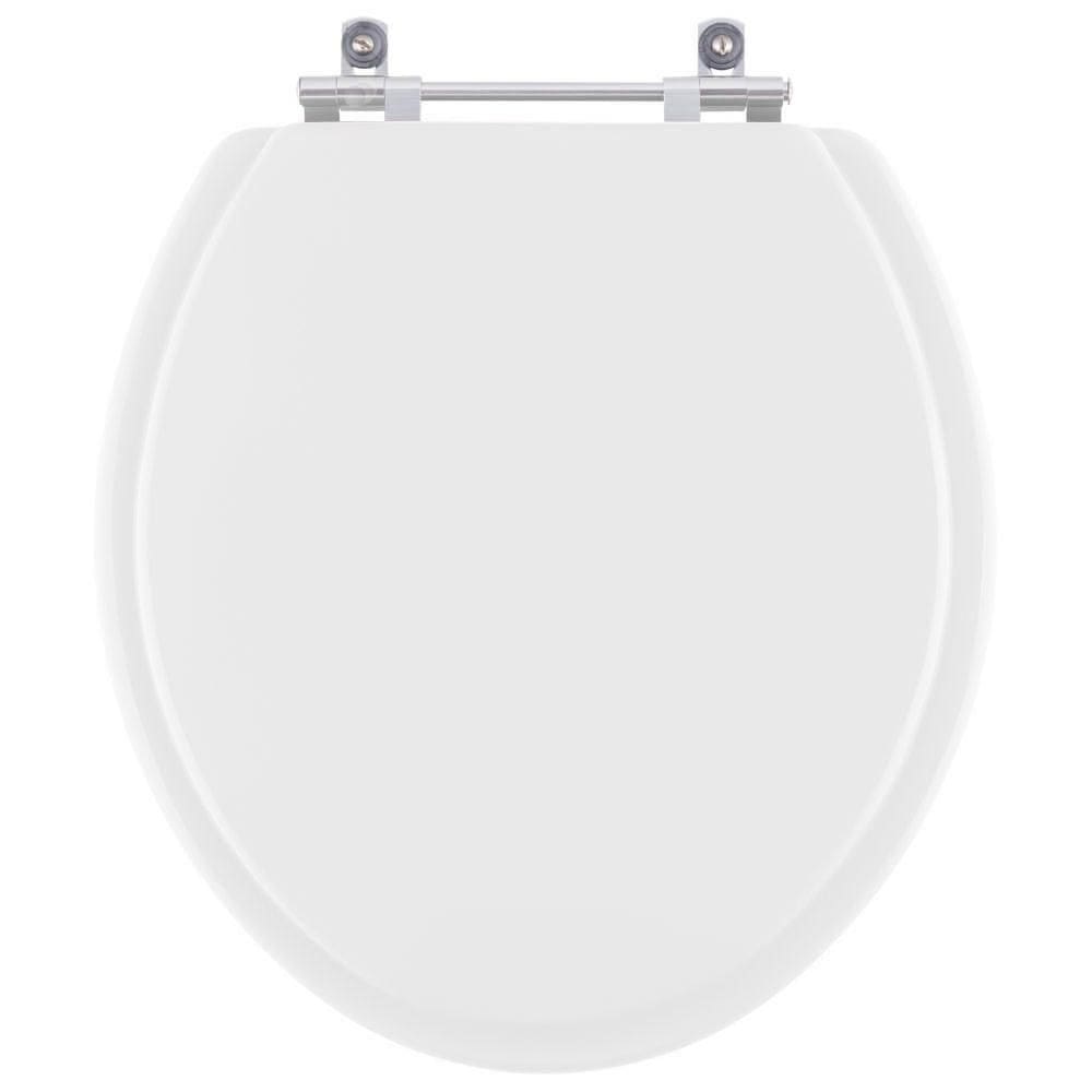 Tampa De Vaso Poliester Izy Branco Para Bacia Deca