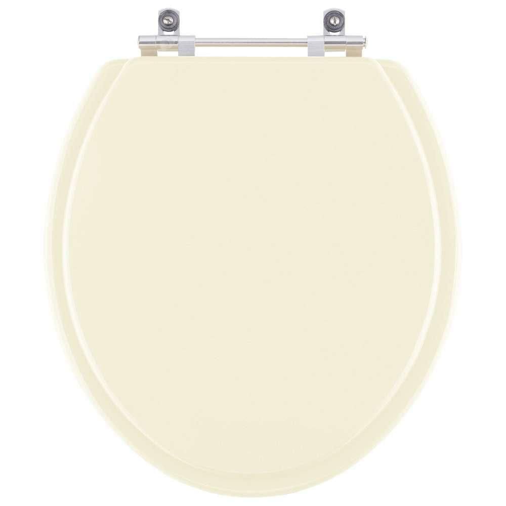 Assento Sanitário Poliester Fiore Biscuit (bege Claro) Para Vaso Incepa