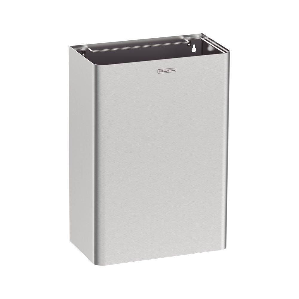 Lixeira Tramontina Wall 30 L Em Aço Inox