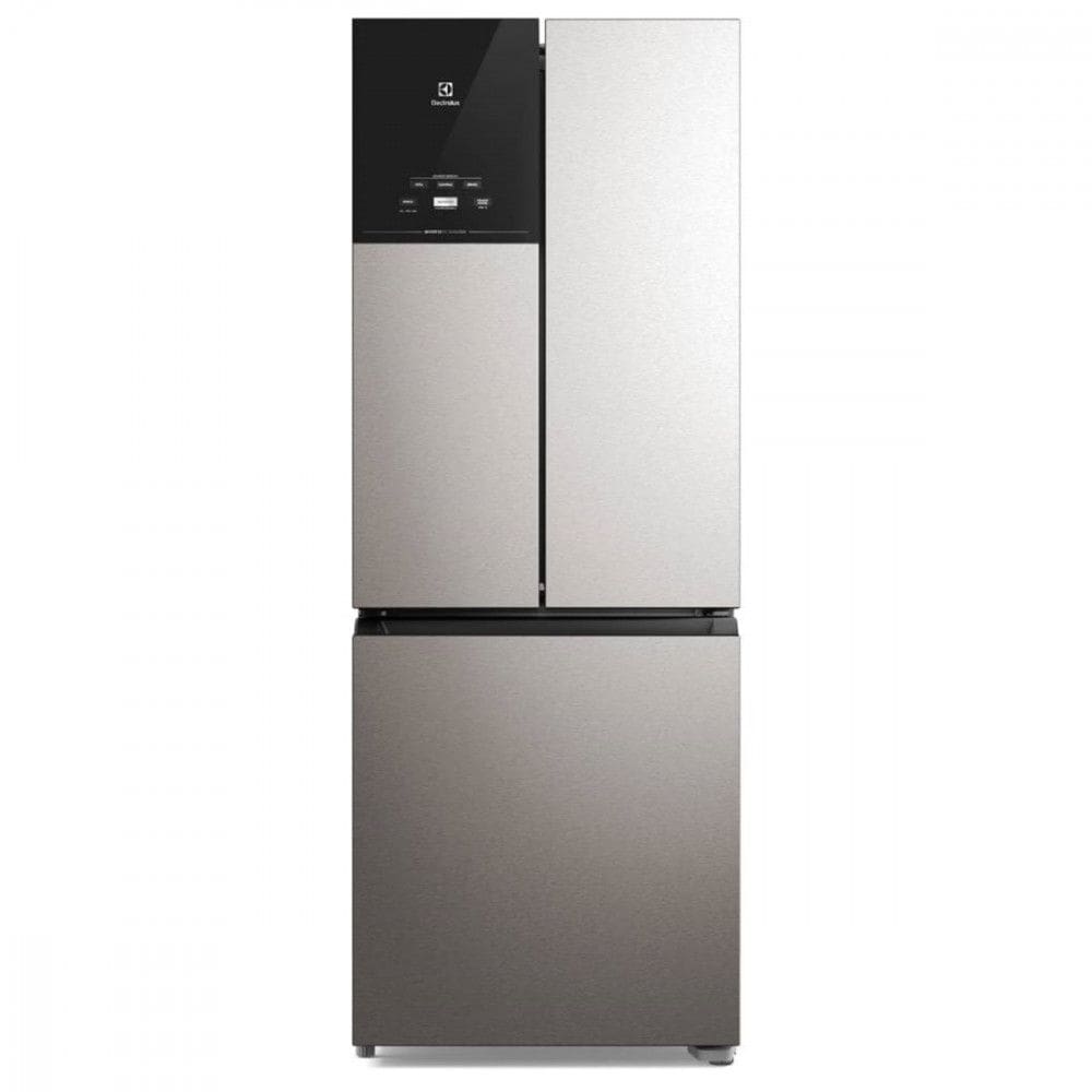 Geladeira Electrolux 480L Frost Free Inverter Efficient AutoSense 3 Portas IM7S - Inox
