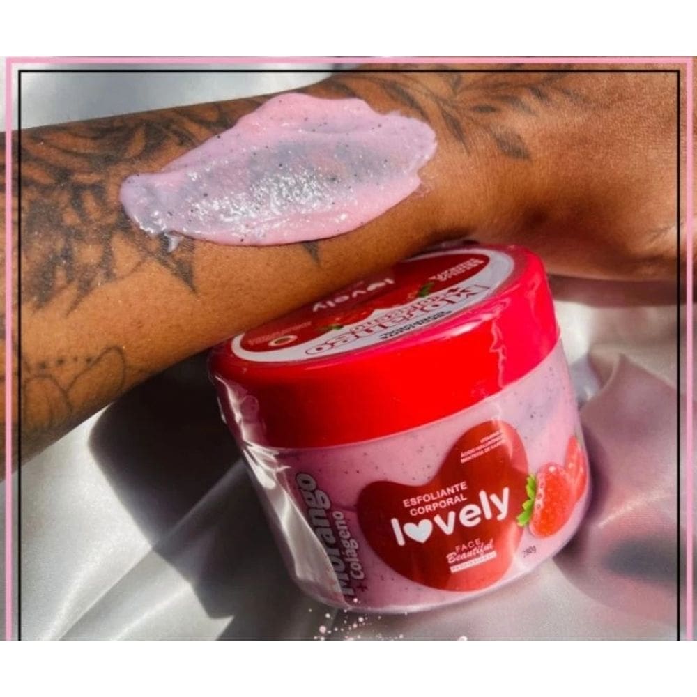 Esfoliante para corpo e rosto + colágeno 280o e rosto + colágeno 280