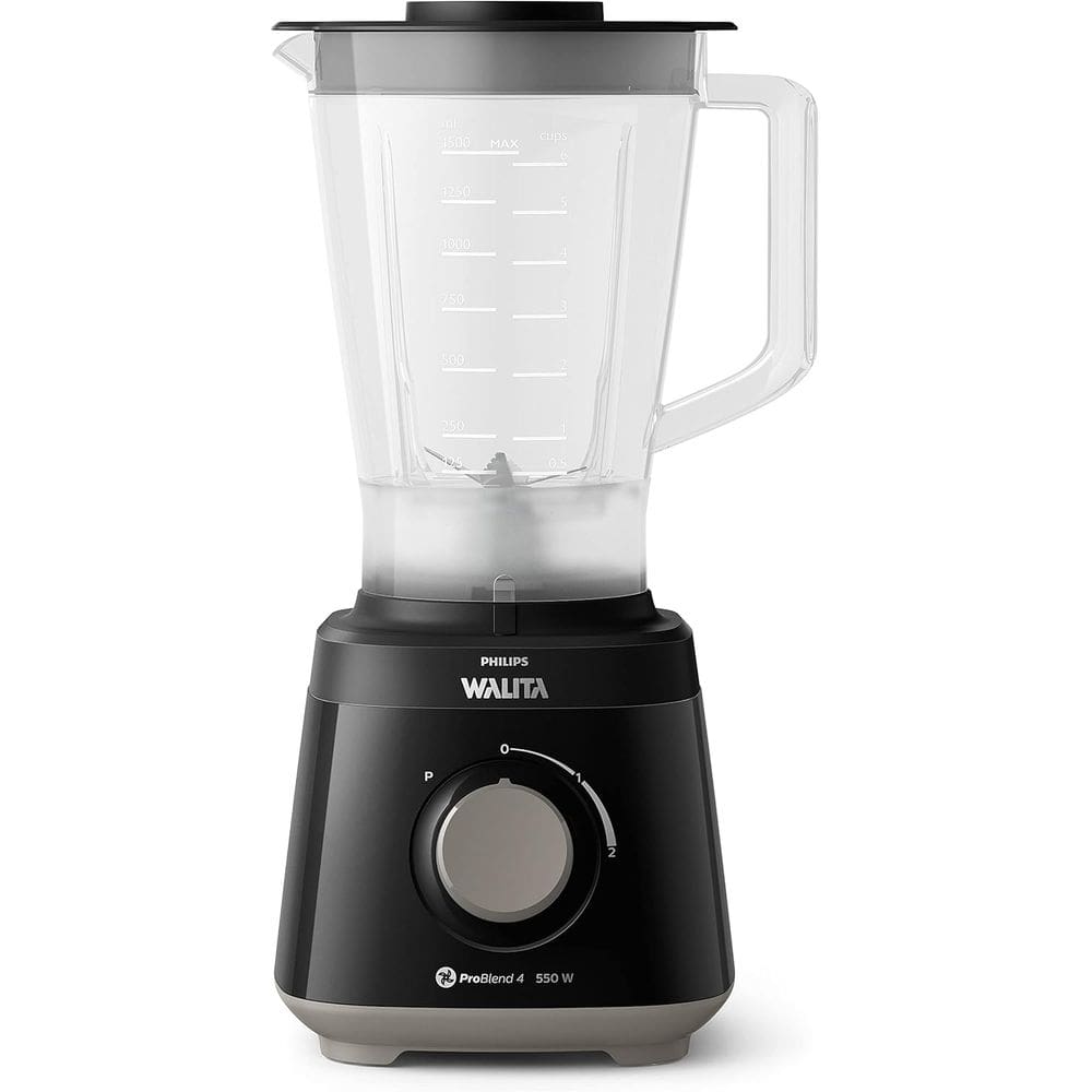 Liquidificador Daily Philips Walita, 2L, 550W-PRETO - 110V ou 220V - RI2110/01