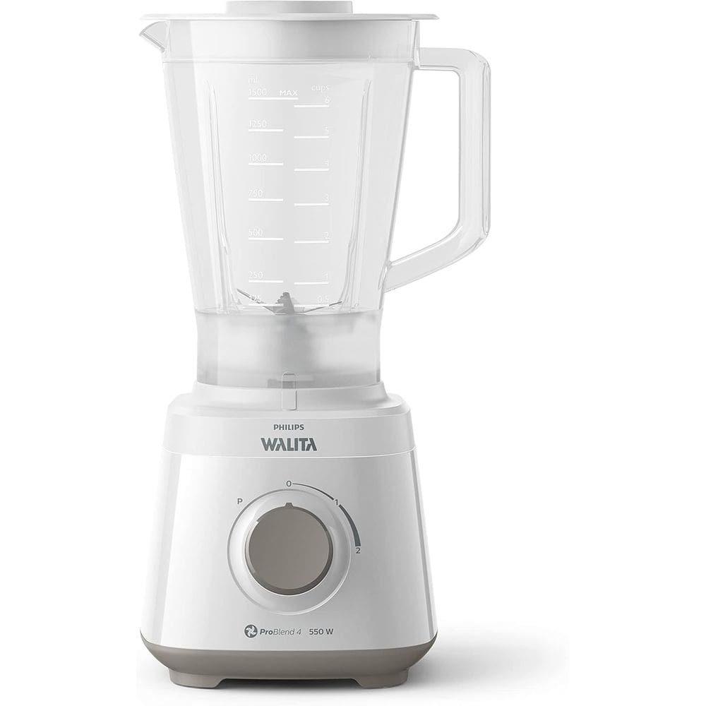 Liquidificador Daily Philips Walita, 2L, 550W-BRANCO- 110V ou 220V - RI2110/01