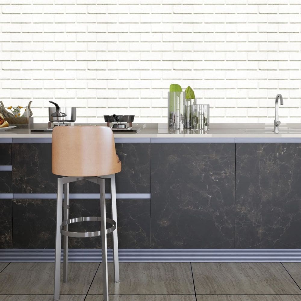 Papel De Parede Adesivo Tijolo Lavável Sala Quarto Cozinha