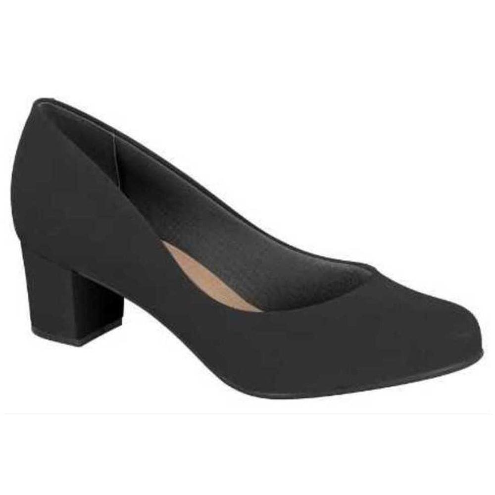 Sapato Feminino Beira Rio Scarpin Salto Blocado