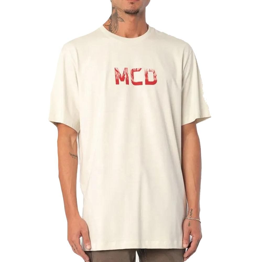 Camiseta MCD MCD Fogo WT25 Masculina Creme Arcanjo