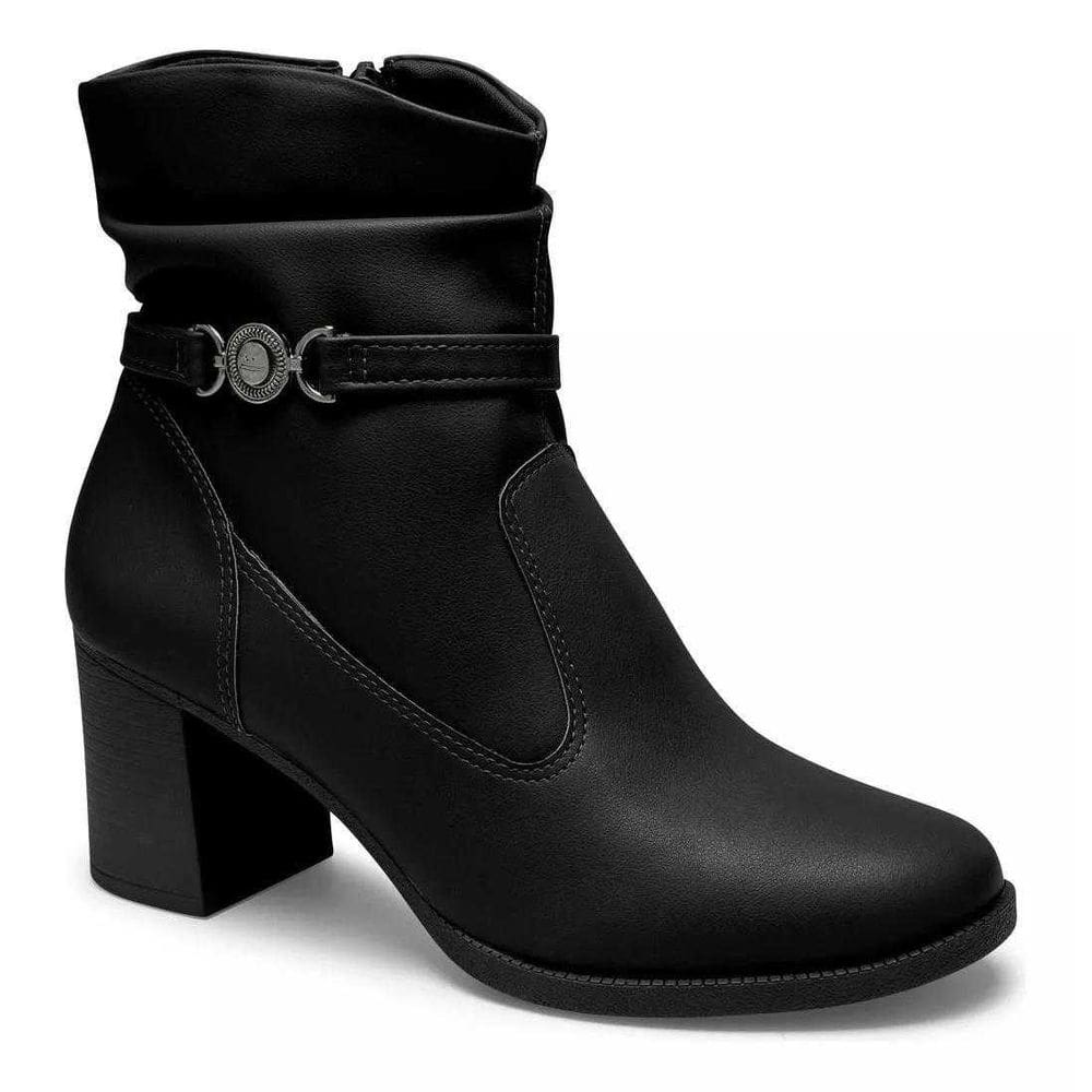 Bota Feminino Dakota Cano Curto Salto Blocado