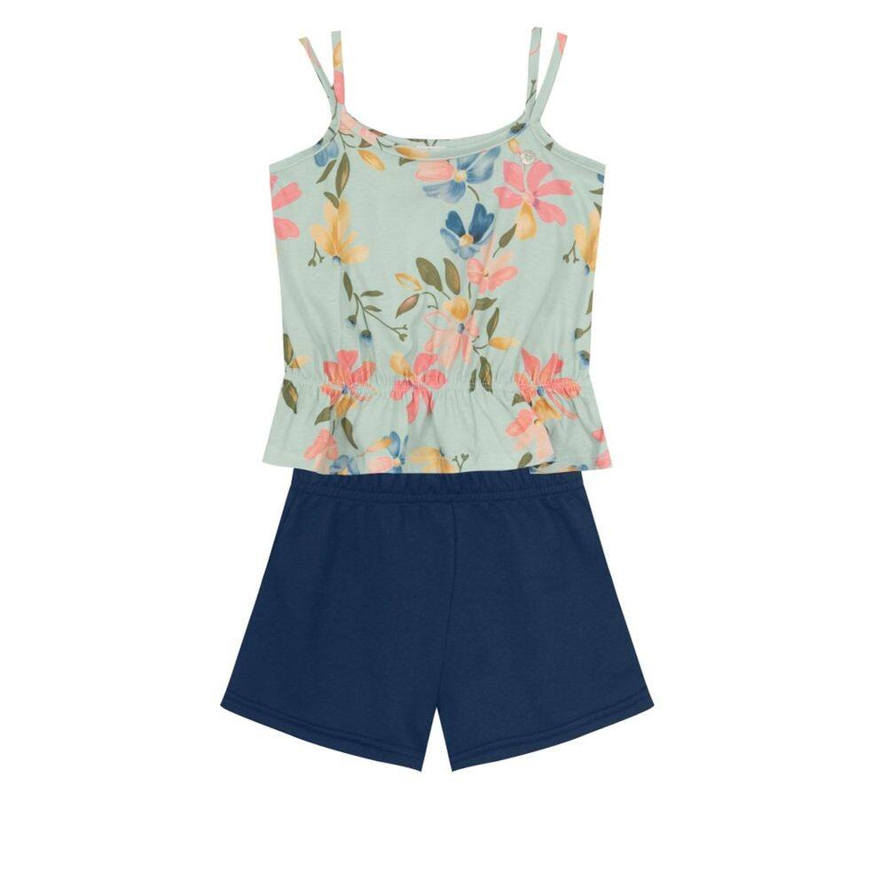 Conjunto Infantil Menina Florido Brandili
