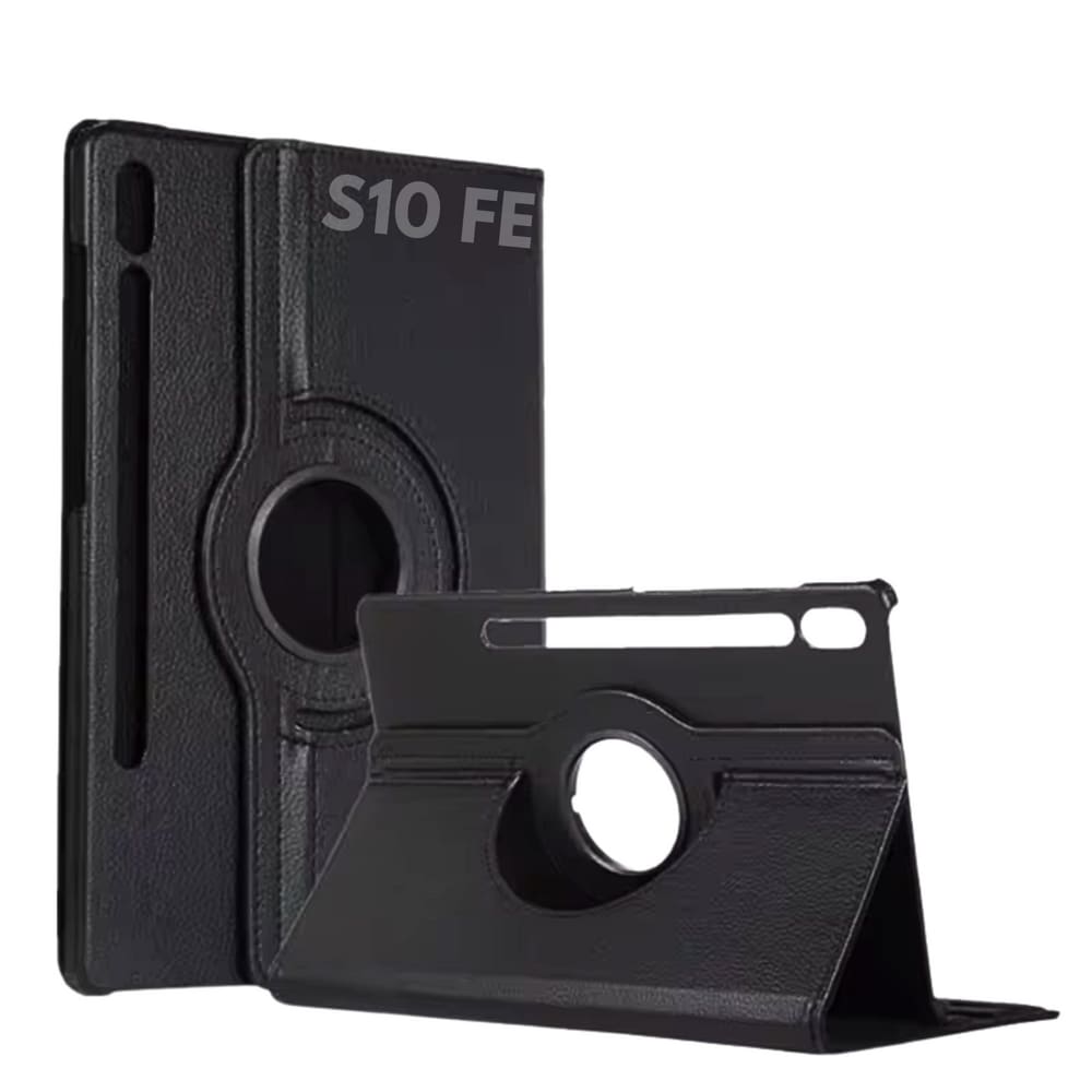 Capa Giratória Para Galaxy Tab S10Fe Sensor de Tela Fecho