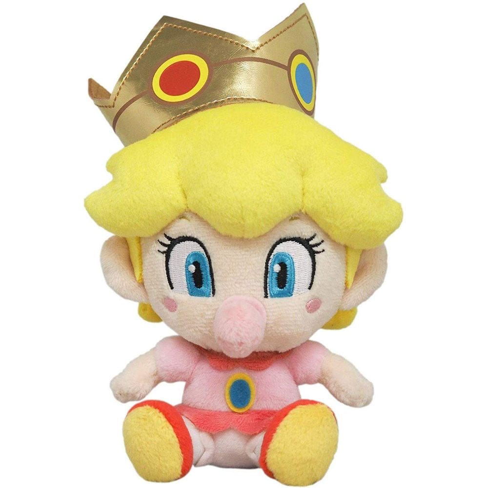 Brinquedo de pelúcia Little Buddy Super Mario All Star Baby Peach 15 cm