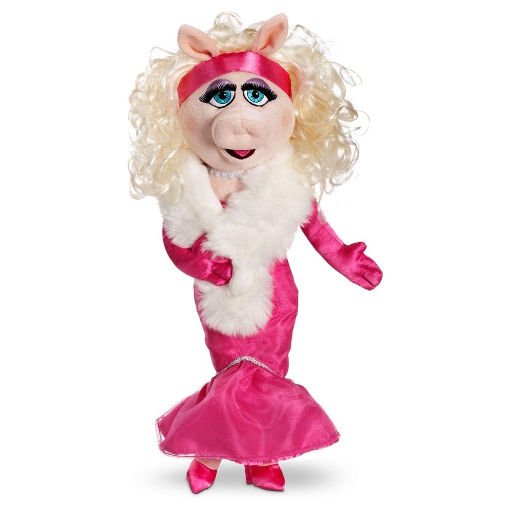 Brinquedos de pelúcia Disney Store Miss Piggy Muppet Show 48 cm, oficial