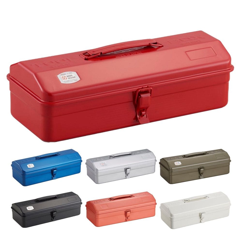 Caixa de ferramentas TOYO Y-350 Steel Mountain Red 1,21 kg