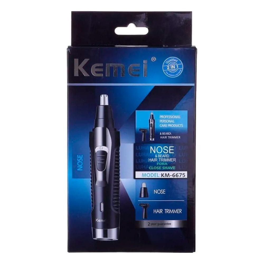 Máquina 2 Em 1 Bivolt Ideal Para Barba E Nariz