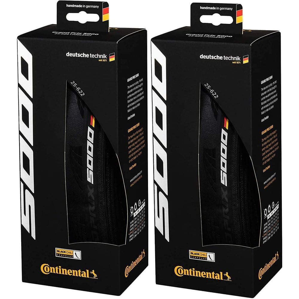 Pneu Continental Grand Prix 5000 650B x 25 preto-BW 2 unidades