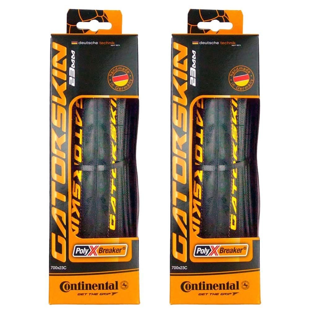 Pneu Continental GatorSkin DuraSkin Folding 700 x 23 mm (pacote com 2)