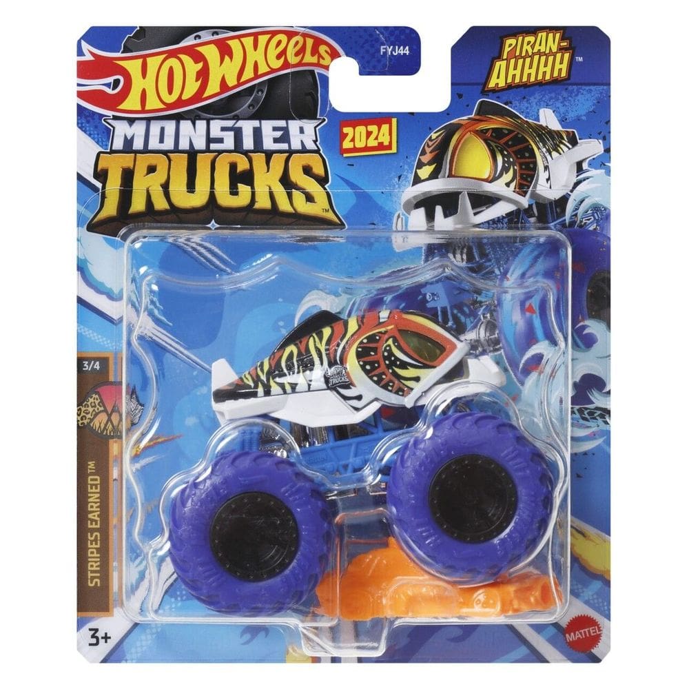 Hot Wheels Carrinho Monster Trucks 1:64 - Mattel Fyj44