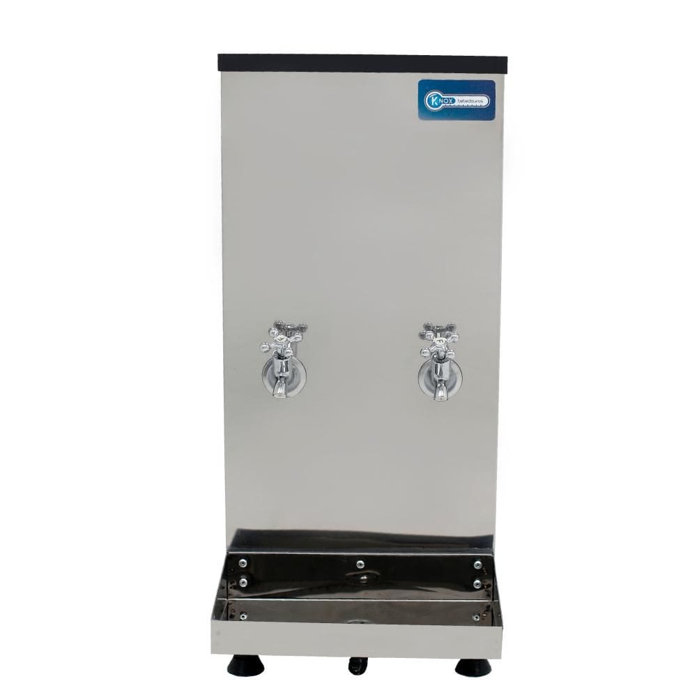 Bebedouro Industrial de Mesa Knox 25 Litros 1 Torneira Gelada 1 Torneira Natural Inox - 220V