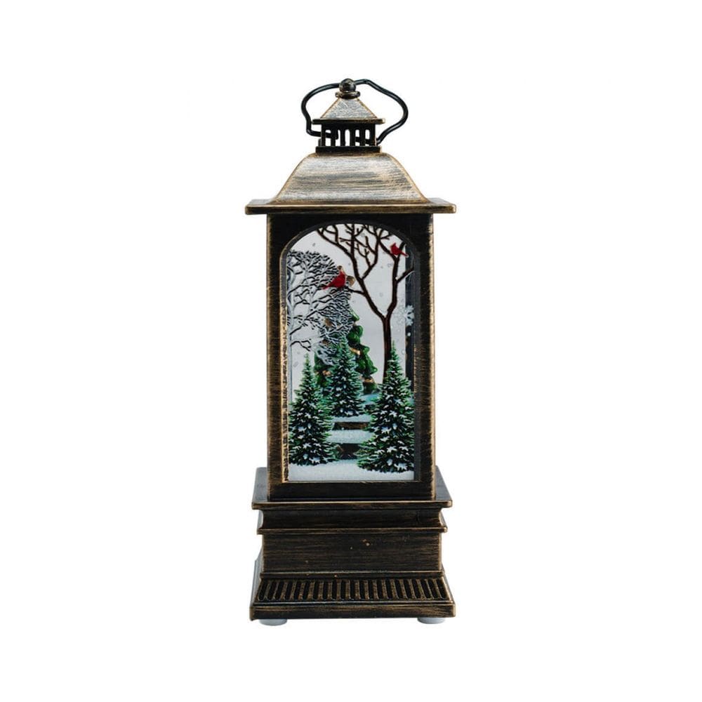 Luminária Lamparina Árvore Natal 13cm