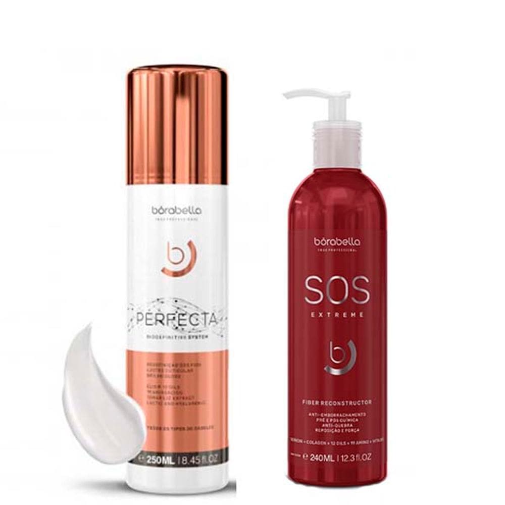 Progressiva Borabella Perfecta Definitive 250ml e SOS Extreme