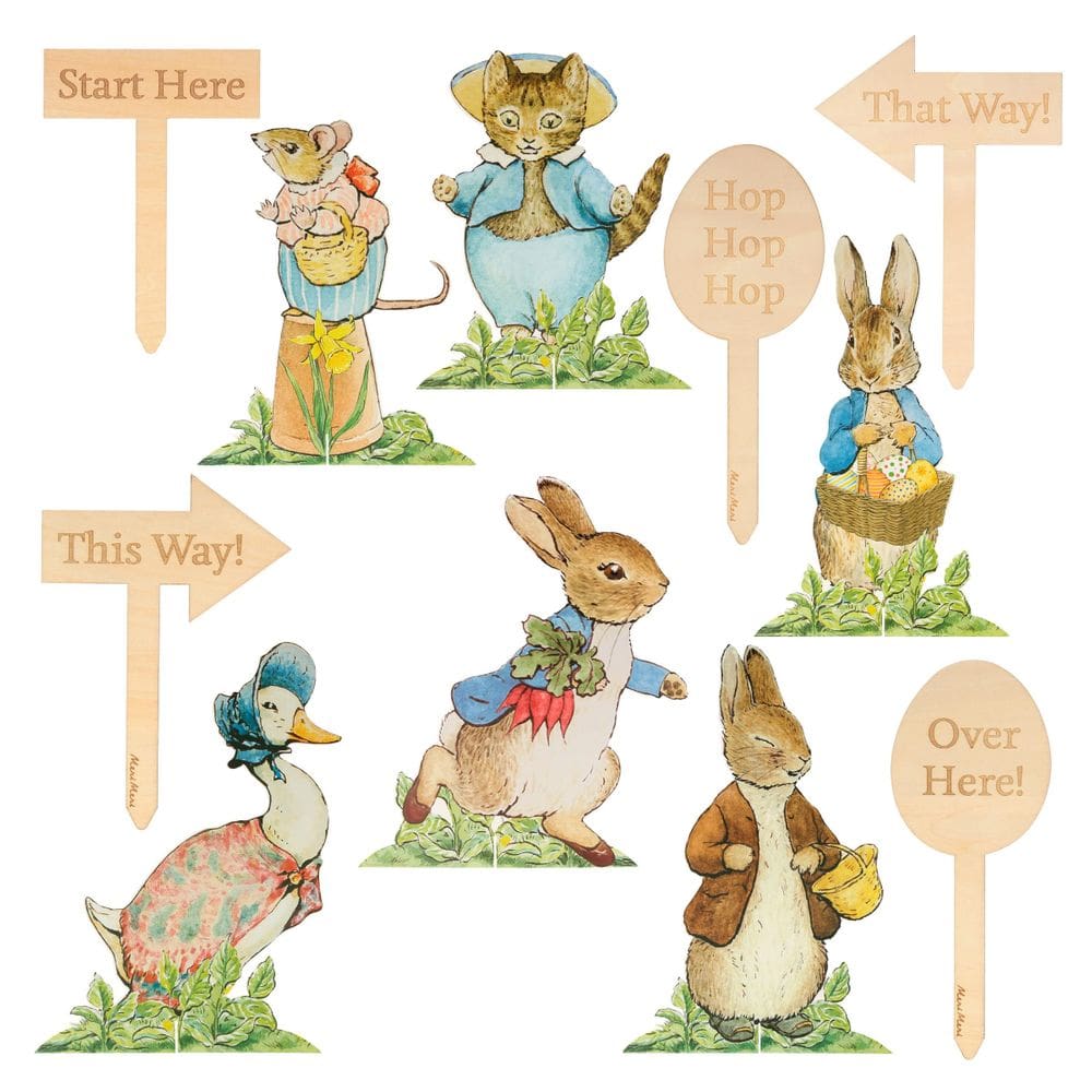 Kit de caça aos ovos Meri Meri Peter Rabbit™ e Friends, pacote com 1