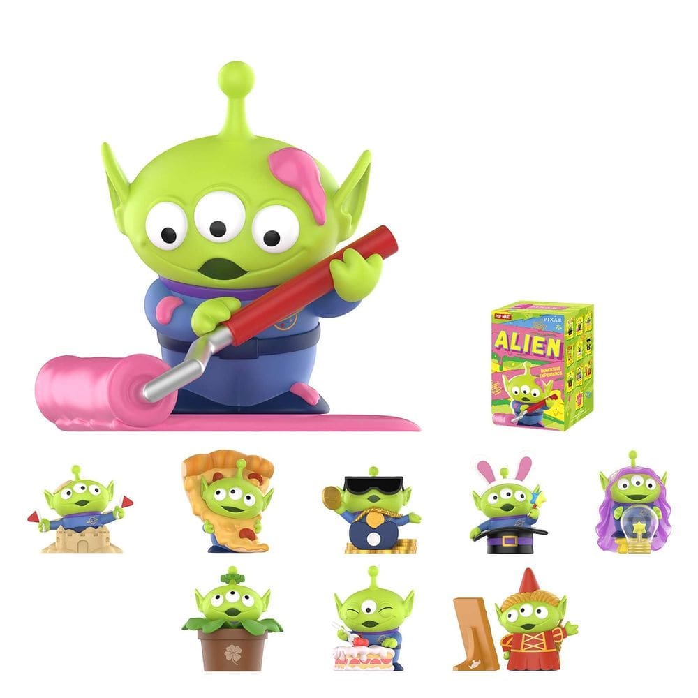 Figuras de ação POP MART Disney/Pixar Alien-Immersive Series