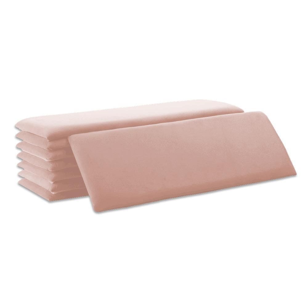 Cabeceira Para Cama Box Casal / King Estofada Suspensa Rosa