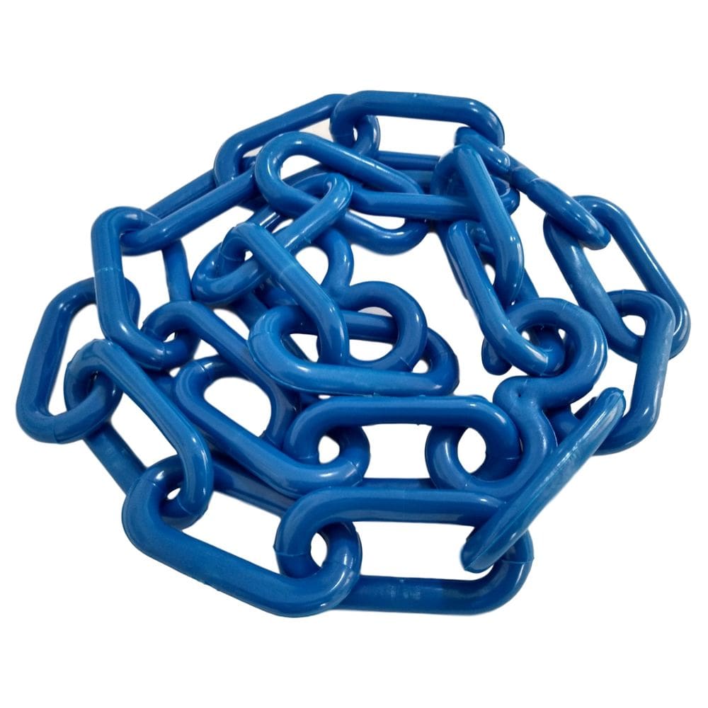 Corrente Plastica Chuva Isolamento 10 Mt Tamanho G Azul