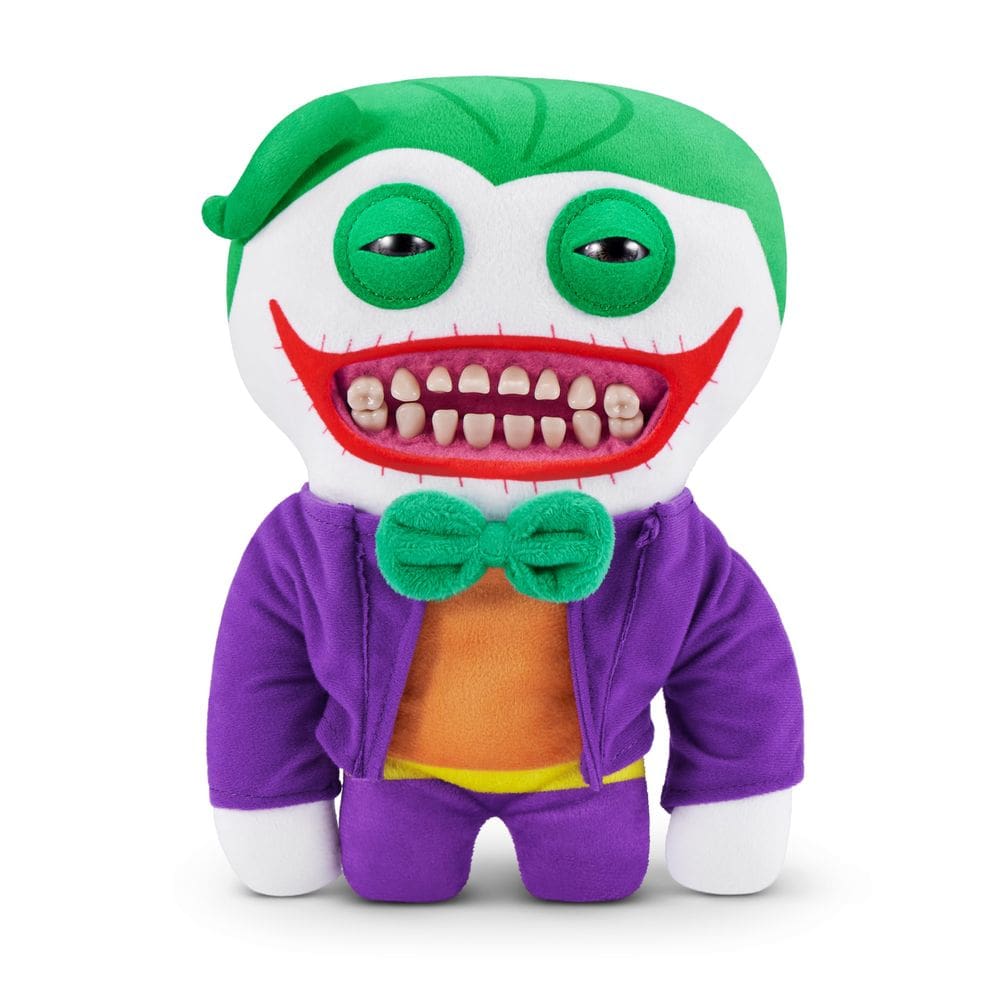 Brinquedo de pelúcia Fuggler x DC da ZURU Funny Ugly Monster Joker 23 cm