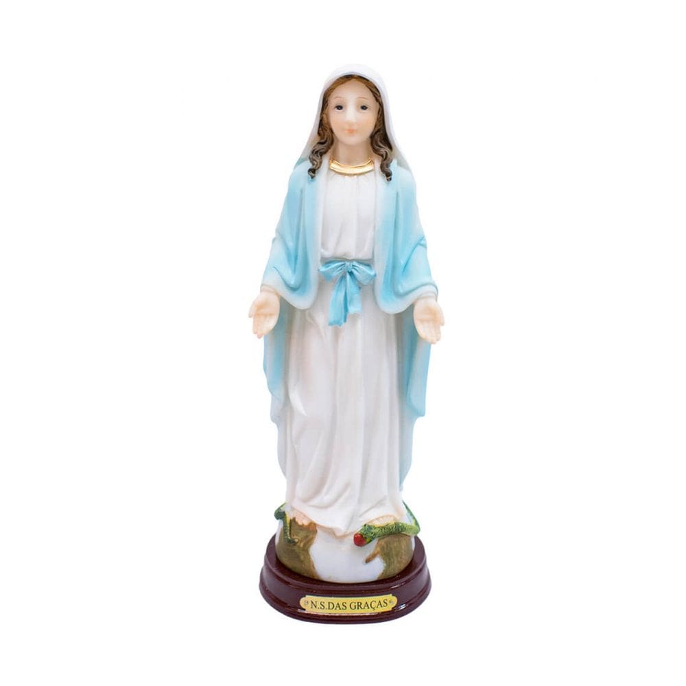 Nossa Senhora das Graças 21.5cm - Enfeite Resina