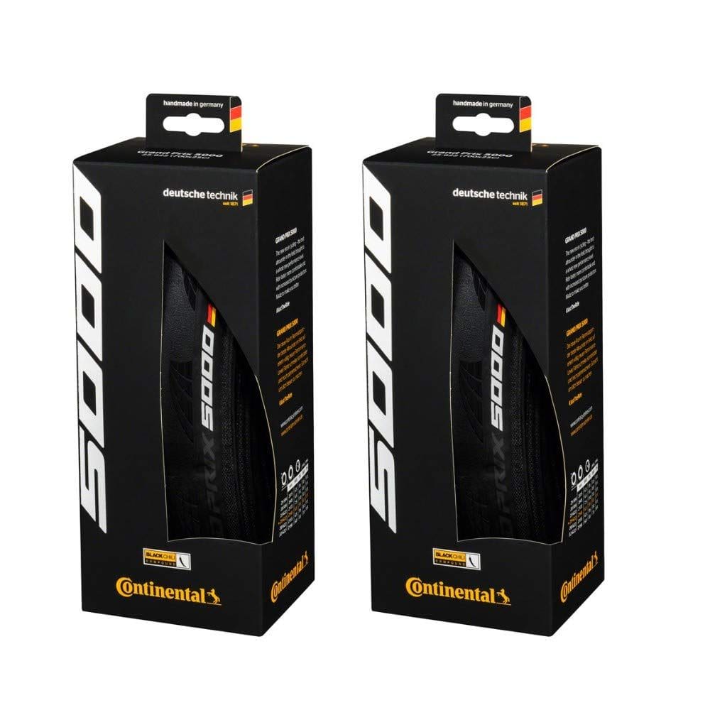 Pneus Continental GP 5000 dobráveis 700x28C para bicicleta de corrida