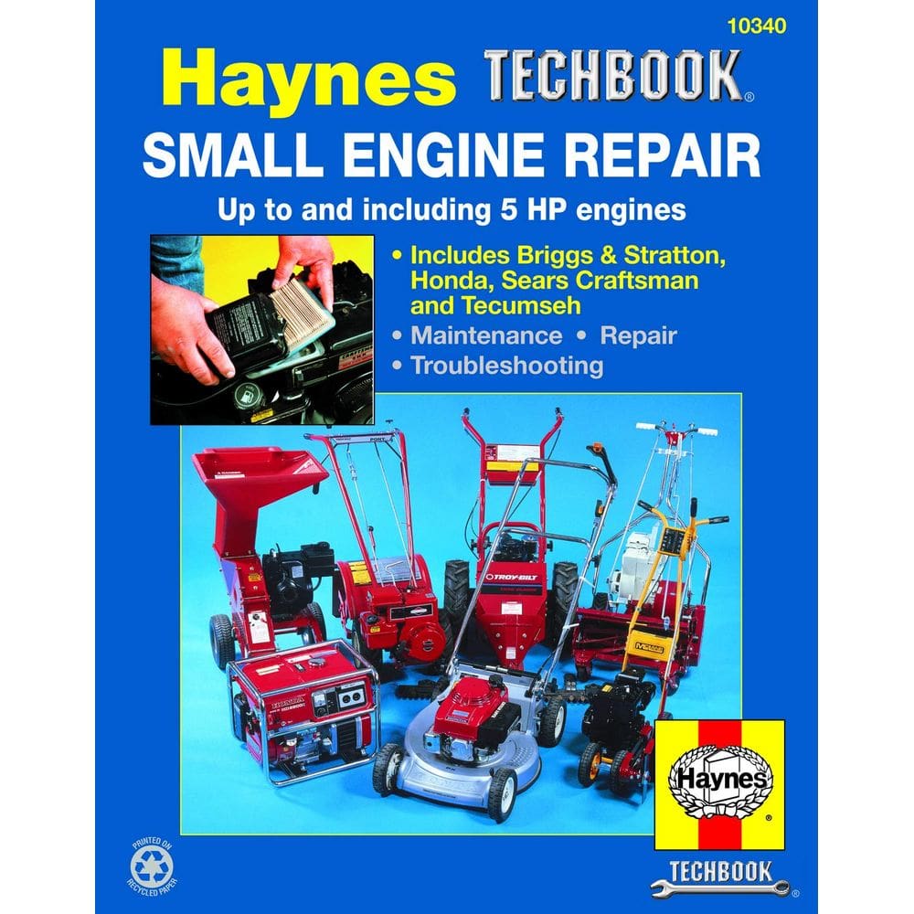 Livro Cengage Learning Small Engine Repair Haynes TECHBOOK