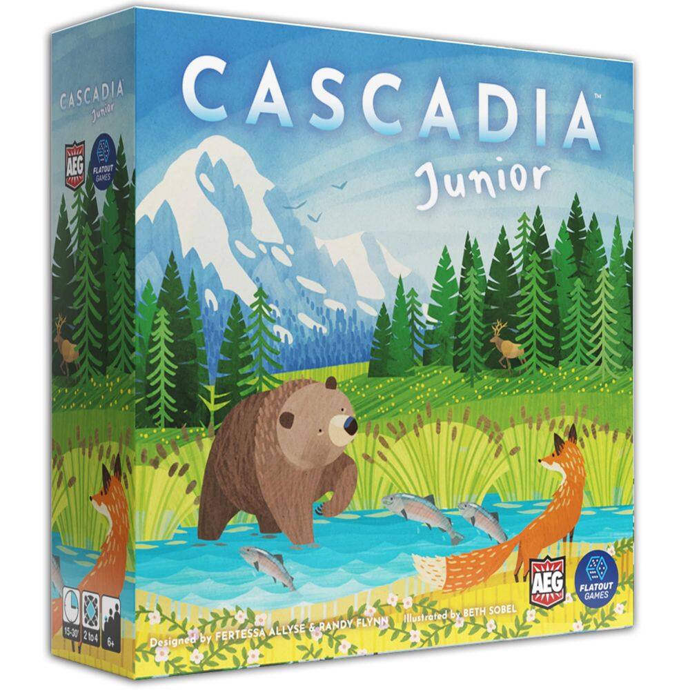 Jogo de Tabuleiro AEG & Flatout Games Cascadia Junior 2-4 jogadores 6+