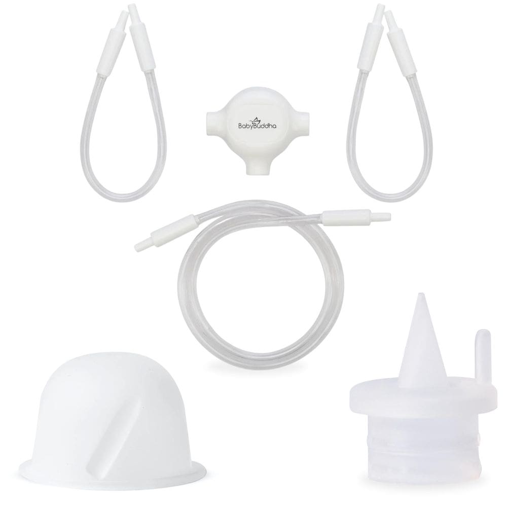 Acessórios para bomba de mama BabyBuddha Triple Bundle, 10 peças