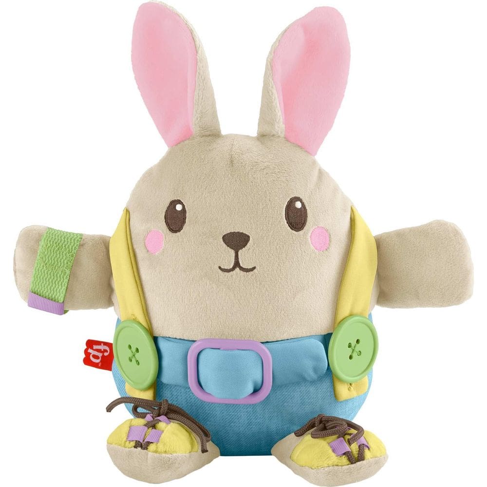 Brinquedo educacional Fisher-Price Aprenda a vestir coelhinha com mais de 2 anos