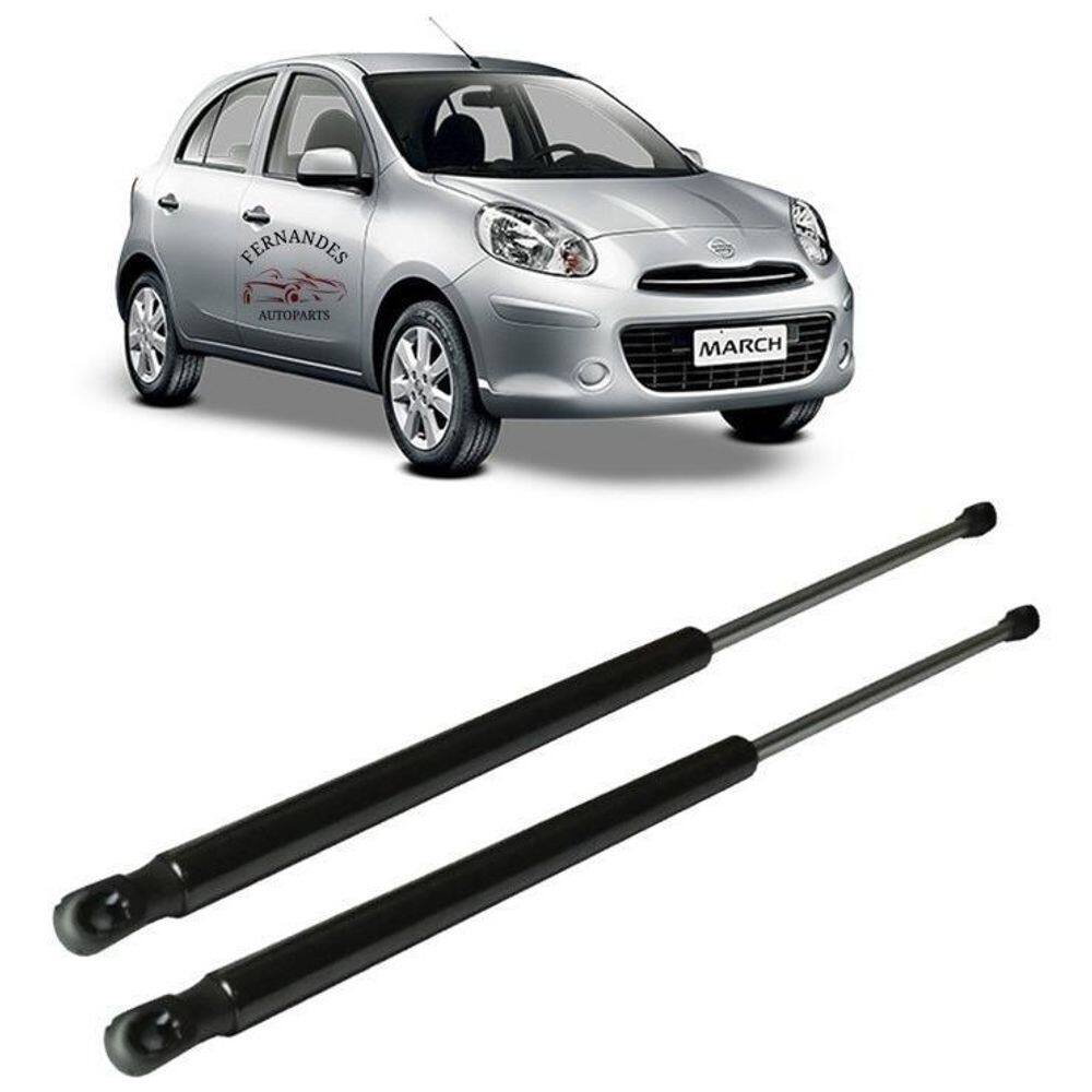 Par Amortecedor Porta Malas Nissan March 2014 2015 2016 2017