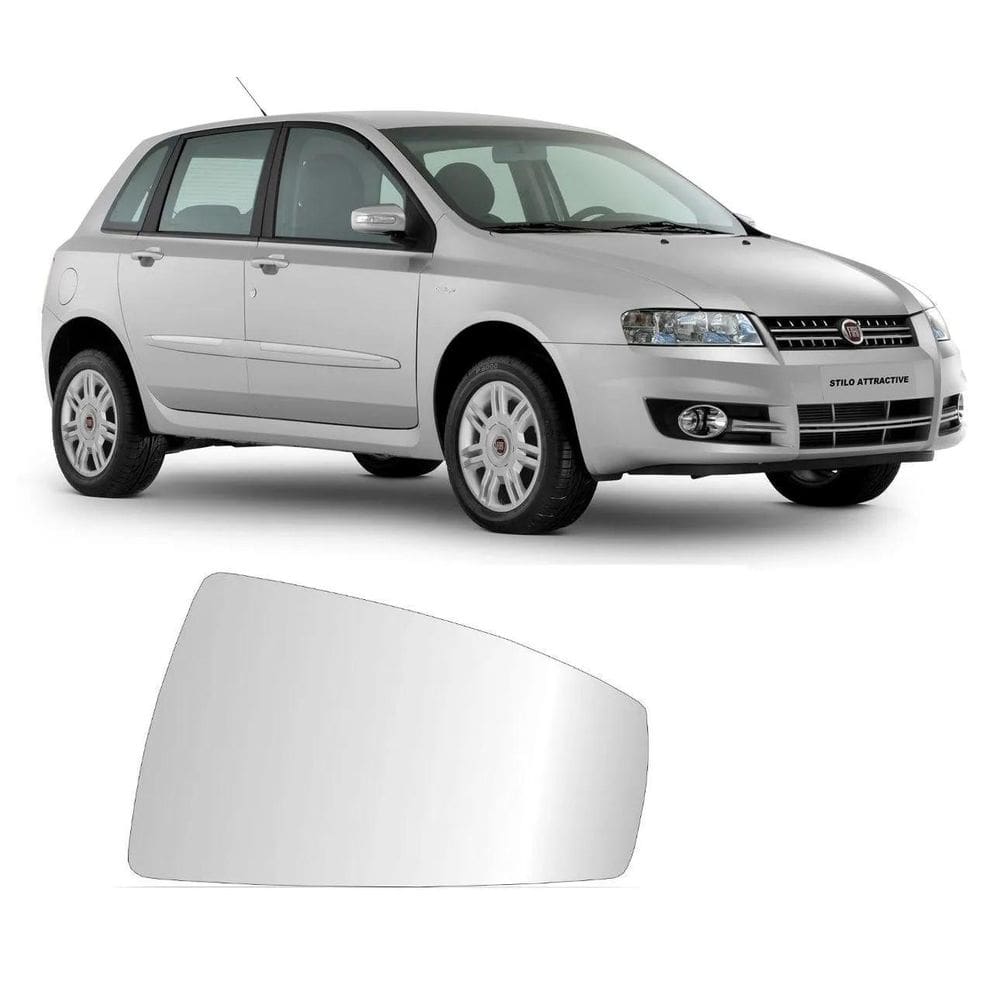 Retrovisor Blawer Stilo 2008 em diante Lado Esquerdo ABS