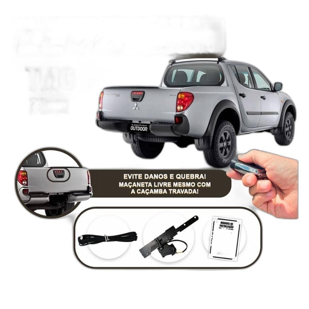 Kit Trava Caçamba Tragial L200 Triton 2011/ Outdoor 2013/