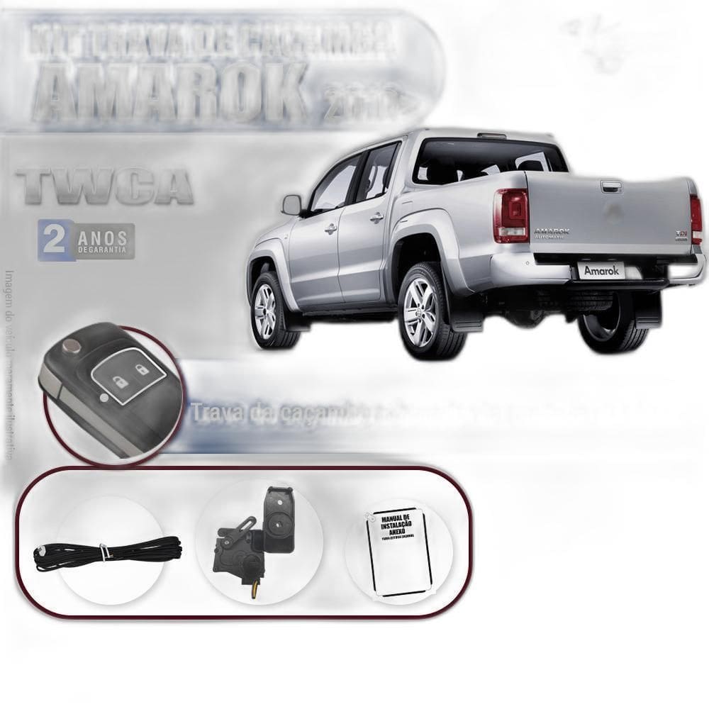 Kit Trava Caçamba Tragial Amarok 2010/ Acionada Através Do