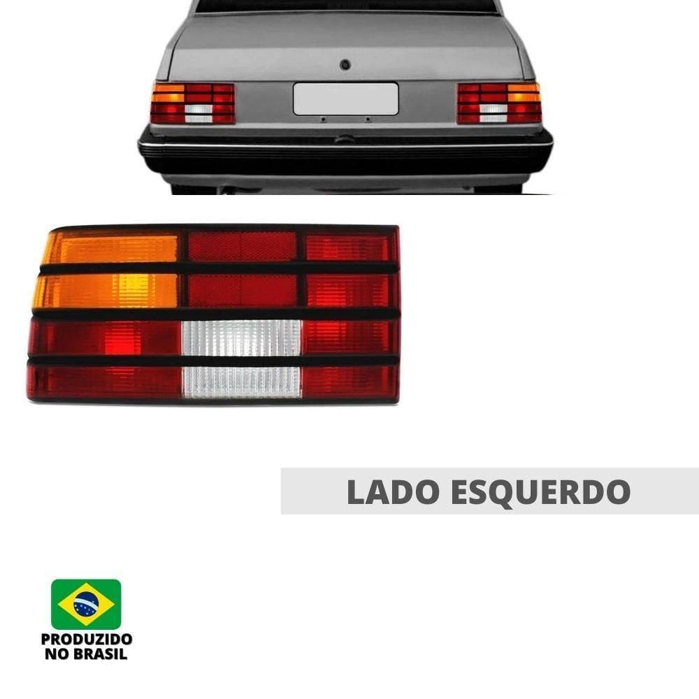 Lanterna Traseira Monza Tricolor Friso Preto 1987 88 A 1991