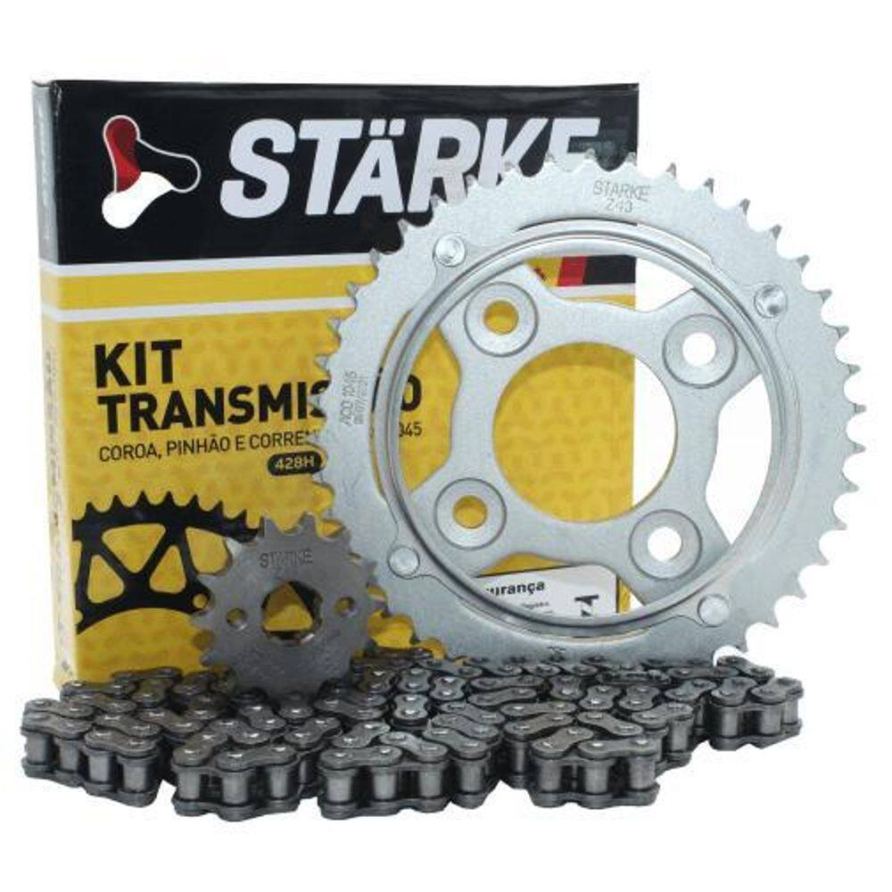 Kit Relação Moto Cg 125 Fan Cargo 2009 A 2013 43X14 Dentes