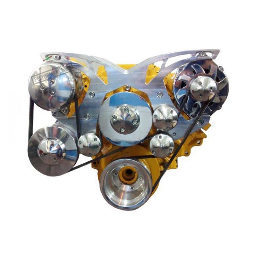 Kit De Polias Billet Serpentine V8 Dodge 318