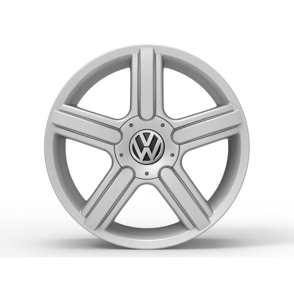 Roda Space 18X6 5X100Mm Et45 Prata Brilhante