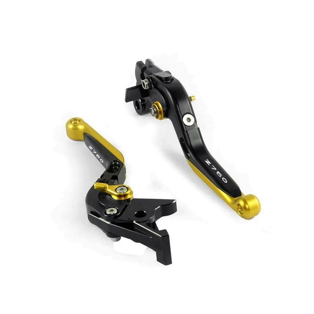 Par Manete Esportivo Extensível Preto Dourado Z750