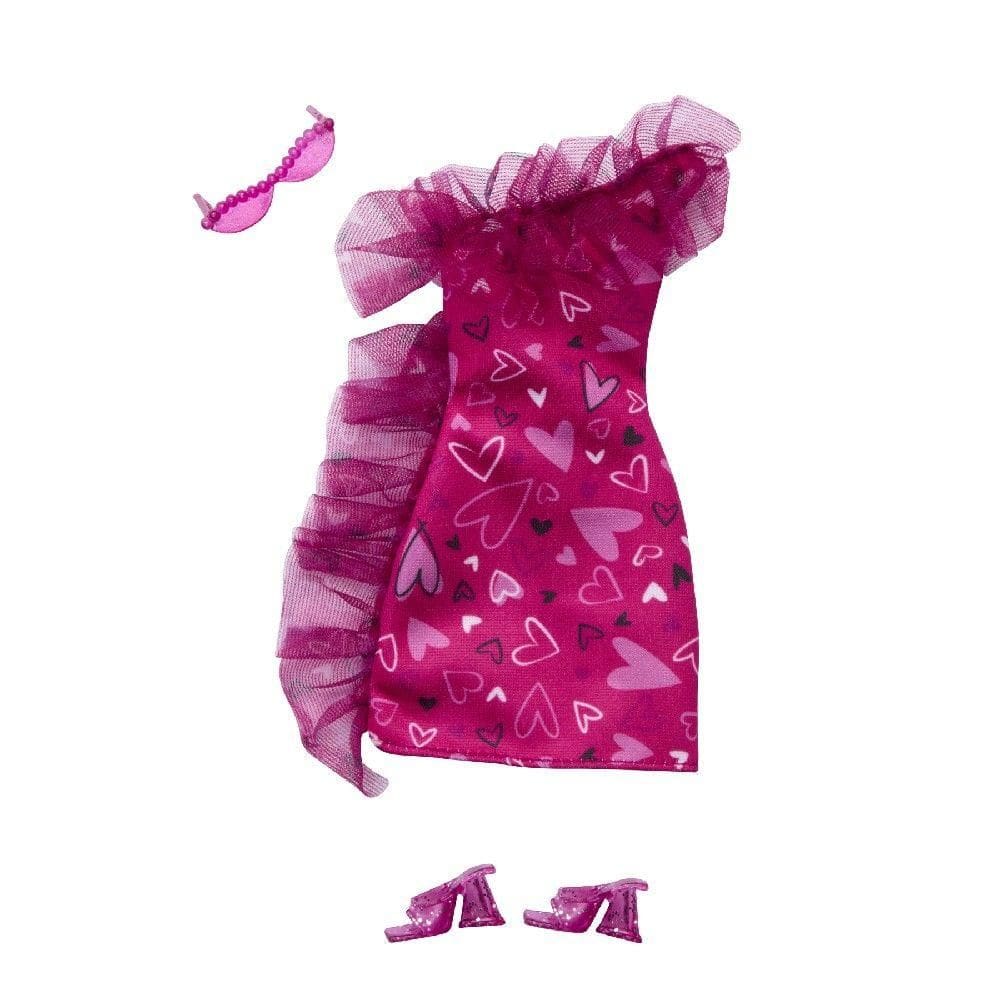 Barbie Acessórios para Boneca Vestido Corações - Mattel