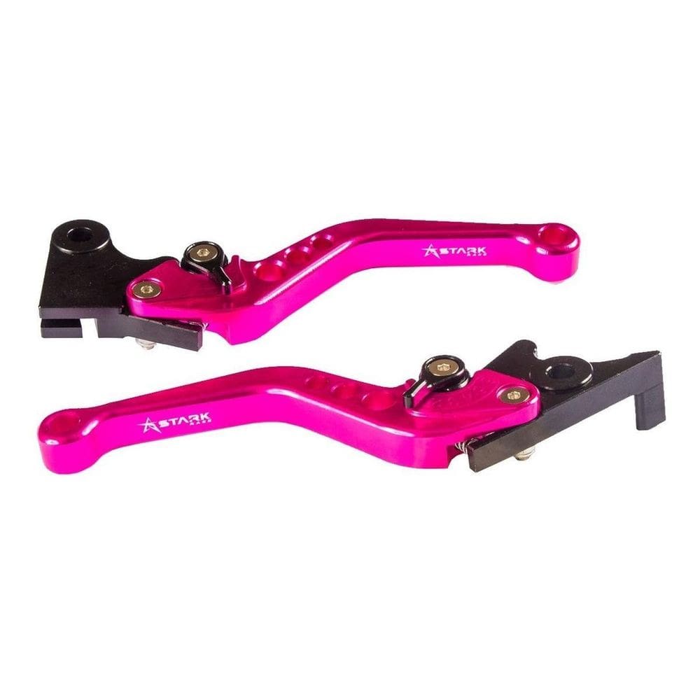 Par Manete Esportivo Rosa Z800 Personalizado Stark Race