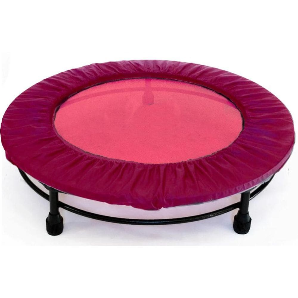 Cama Elástica Mini Jump Profissional Rosa + Capa Rosa