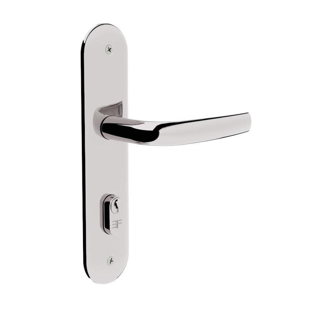Fechadura 3F Stillus Ext Alavanca Cromada