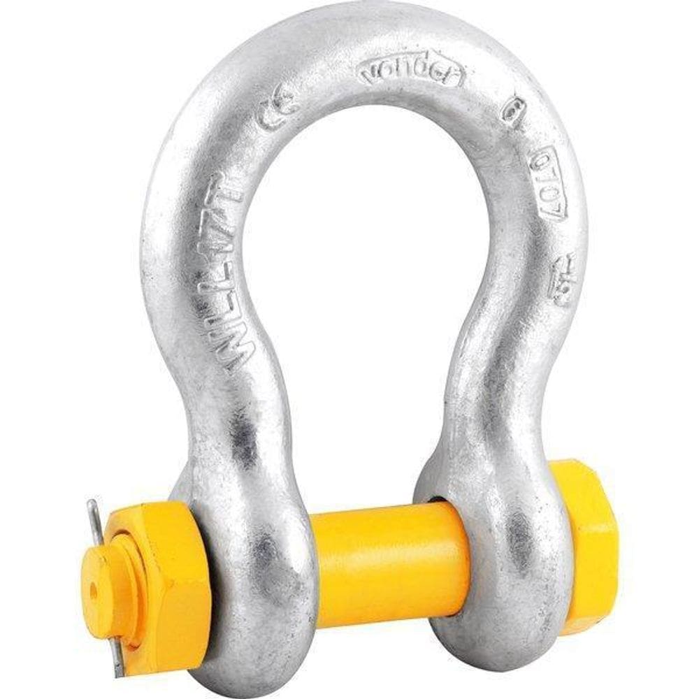 Manilha Para Cabo De Aço 1.1/2 Curva Uso Industrial Galvani