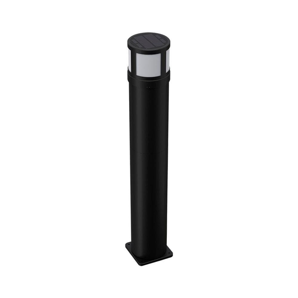 Poste / Balizador De Jardim Taschibra Circolare Led Solar 65cm 3w 3,7v Preto 15100118