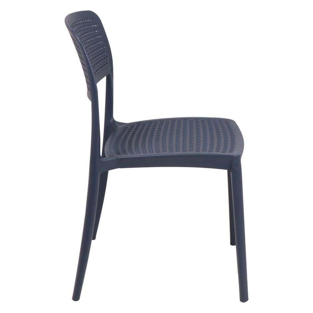 Cadeira Tramontina Serena Em Polipropileno Azul Yale